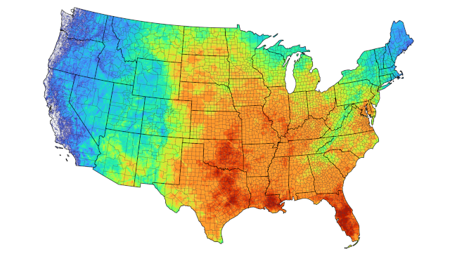 NLDN Lightning Detection Map National lightning detection network