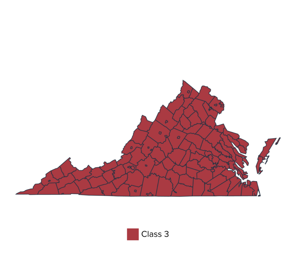 Virginia WBGT Map
