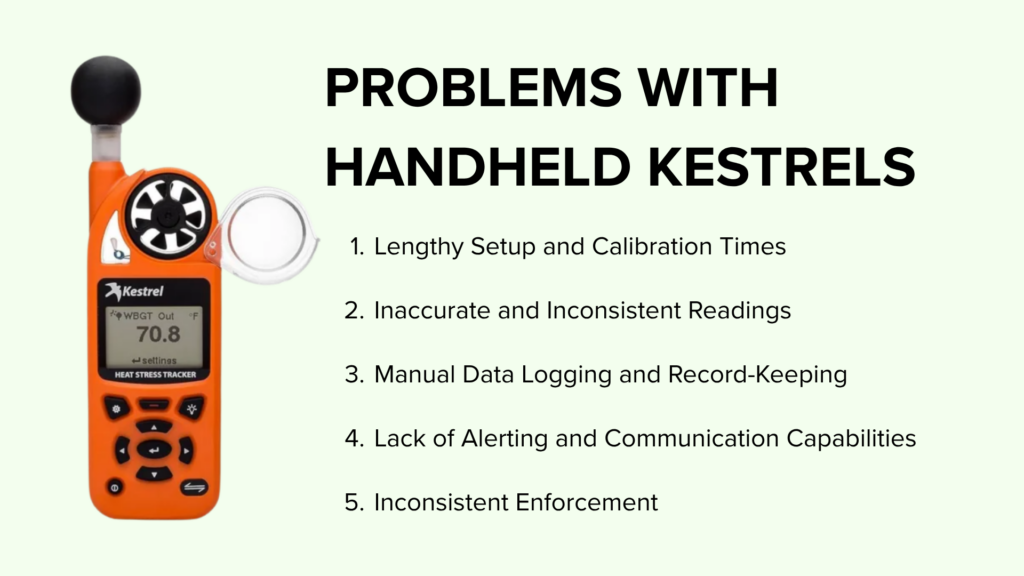 Handheld Kestrels WBGT