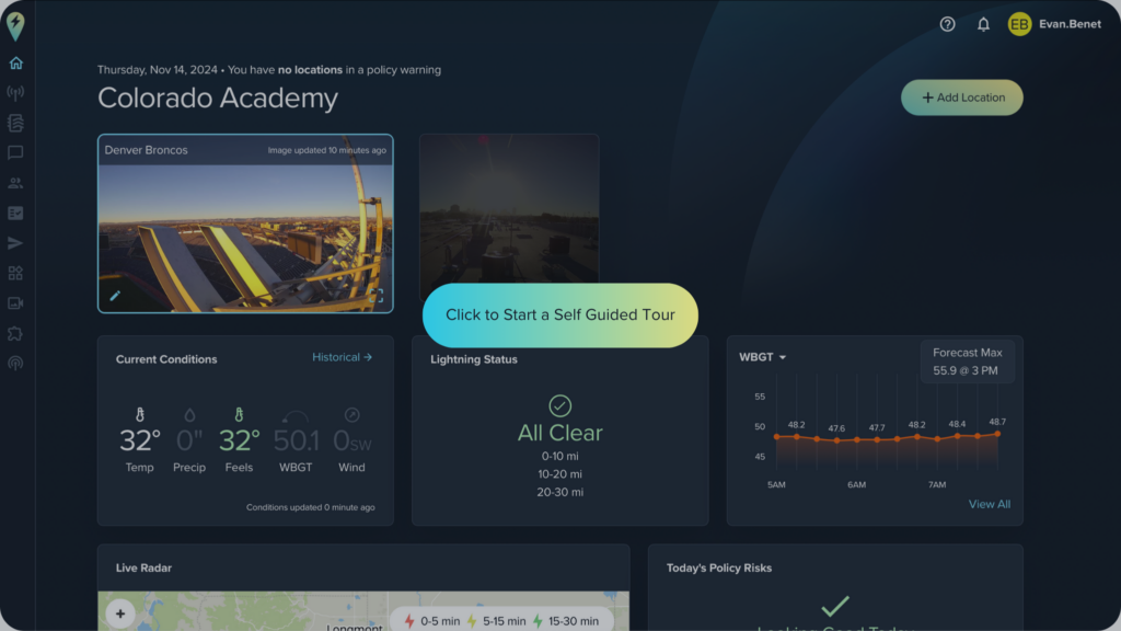 Perry Weather self-guided tour