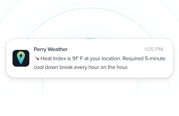 Construction WBGT Notification